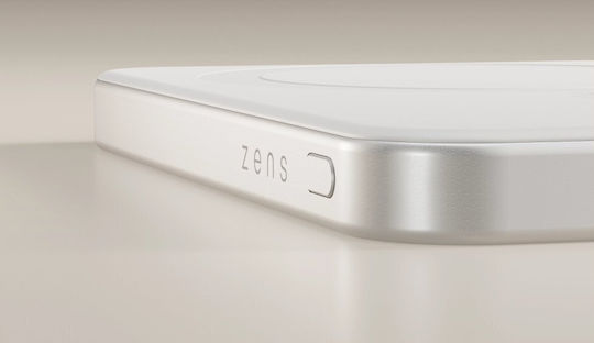 Zens Pro 1 MagSafe Power Bank 5000mAh 15W with USB-C Port White view 3