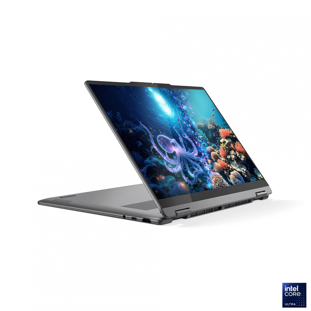 Lenovo Yoga 7i 2-in-1 14ILL10 14" OLED FHD+ Touchscreen (Ultra 7-256V/16GB/1TB SSD/W11 Pro) Luna Grey (International English Keyboard) view 8