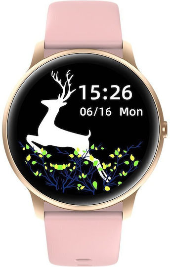 G.Rossi SG010B 38mm Smartwatch with Heart Rate Monitor (Pink) view 1