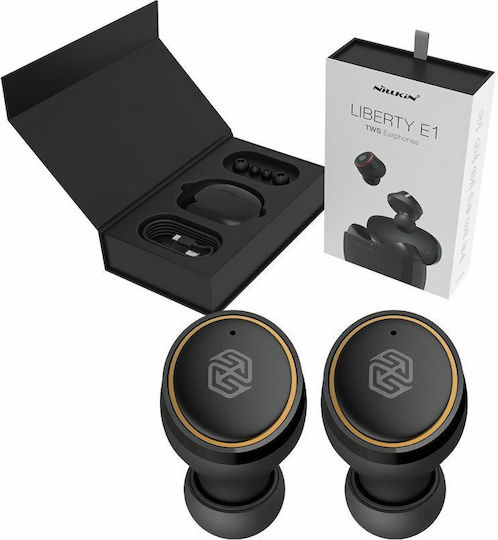 Nillkin Liberty In-ear Bluetooth Handsfree Earphones with Charging Case Black view 4