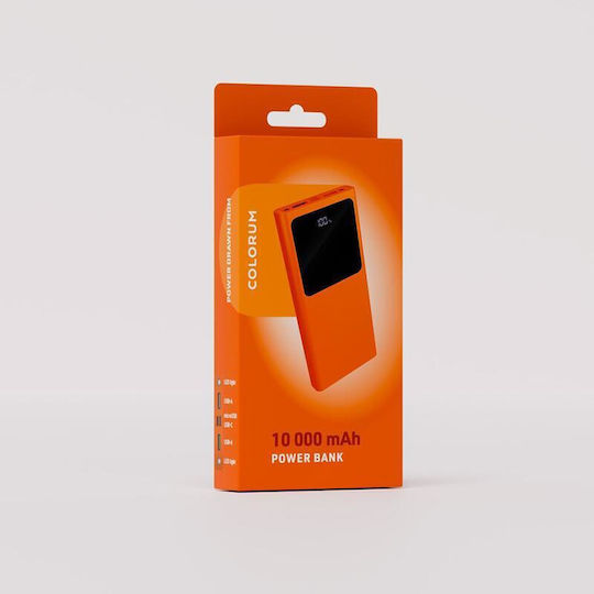 Slim Power Bank 10000mAh 22.5W Power Delivery Orange view 2