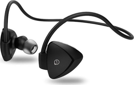 Awei A840BL In-ear Bluetooth Handsfree Earphones with Sweat Resistance Black view 1