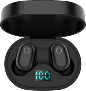 Y16 In-ear Bluetooth Handsfree Earphones with Charging Case Black view 3