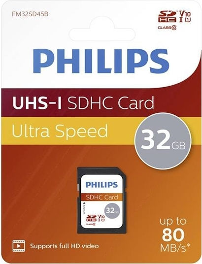 Philips SDHC 32GB Class 10 U1 V10 UHS-I view 3