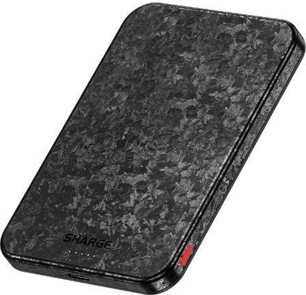 Sharge CarbonMag MagSafe Power Bank 5000mAh 20W Power Delivery Gray