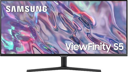 Samsung ViewFinity S5 S50GC Ultrawide VA HDR Monitor 34" QHD 3440x1440 with Response Time 5ms GTG view 1
