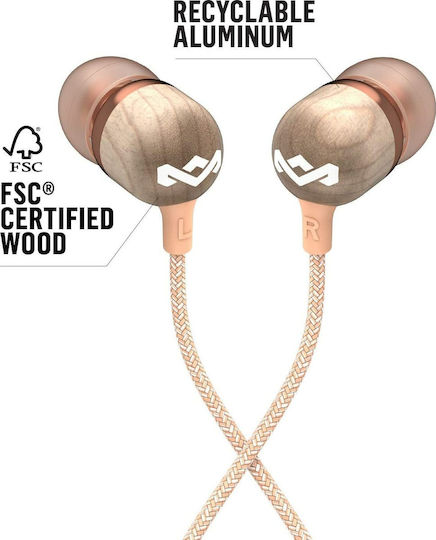 The House Of Marley Smile Jamaica Wireless 2 In-ear Bluetooth Handsfree Earphones with Sweat Resistance Copper view 4