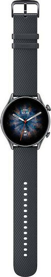 Amazfit GTR 3 Pro Aluminium Waterproof Smartwatch with Heart Rate Monitor (Infinite Black) view 5