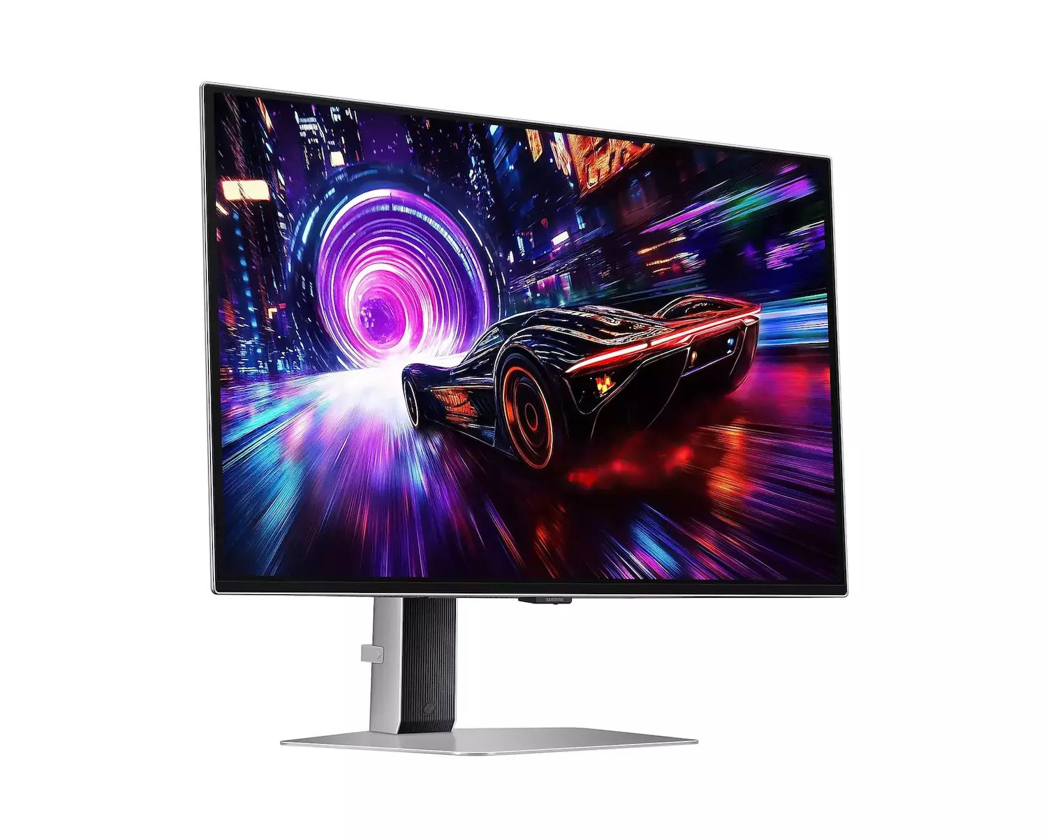 Samsung G8 G81SF OLED HDR Monitor 32" 4K 3840x2160 240Hz with 0.03ms Response Time GTG Silver vue 7