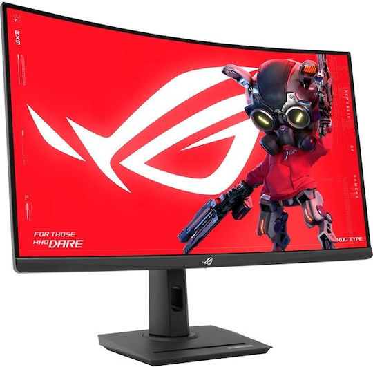 Asus ROG Strix XG32WCS VA HDR Curved Gaming Monitor 31.5" QHD 2560x1440 180Hz with Response Time 1ms GTG view 2