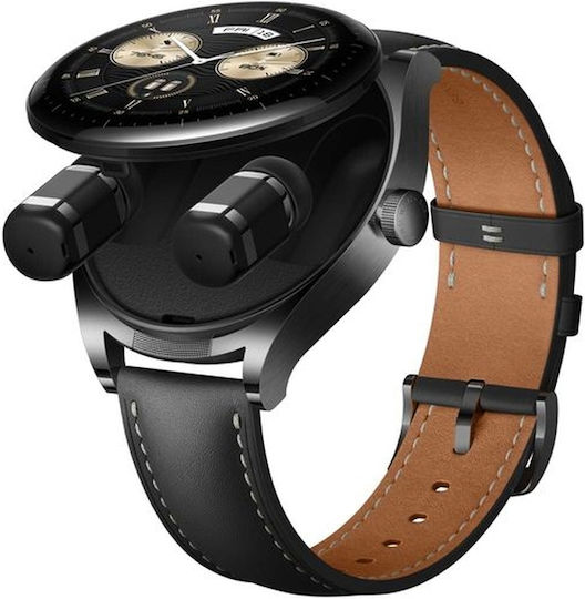 Huawei Watch Buds Stainless Steel 47mm with Heart Rate Monitor (Black)