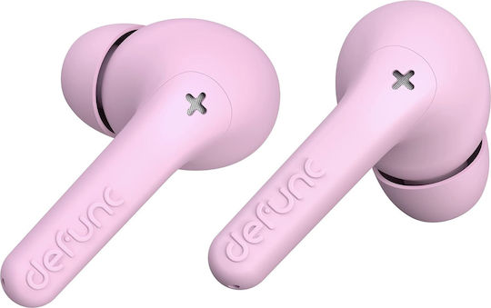 Defunc True Audio In-ear Bluetooth Handsfree Earphones with Sweat Resistance and Charging Case Pink view 2