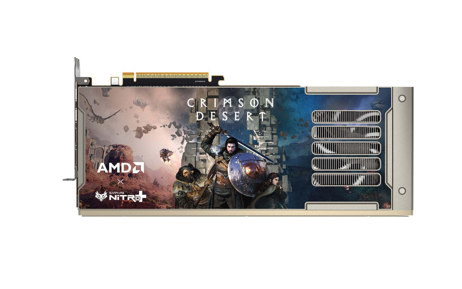 Sapphire Radeon RX 9070 XT 16GB GDDR6 NITRO+ OC Crimson Desert Edition Graphics Card 11348-10-20G view 6