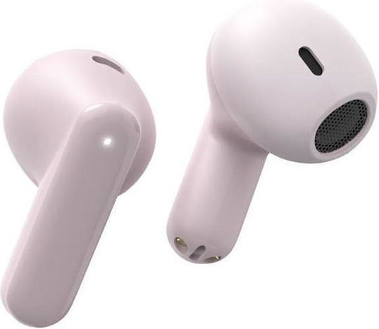 HAMA Freedom Light II Earbud Bluetooth Handsfree Earphones with Charging Case Pink view 4