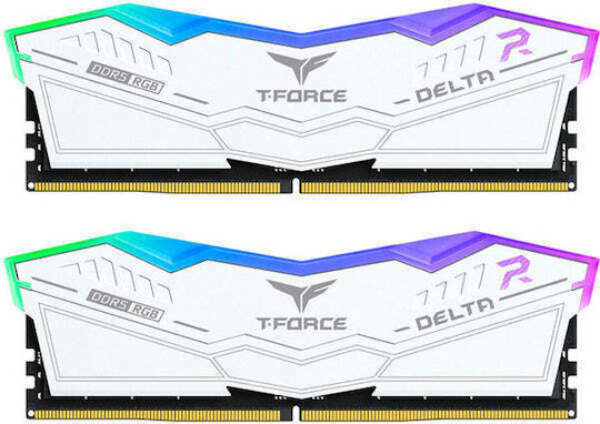 TeamGroup T-Force Delta RGB DDR5 32GB RAM with 2x16GB Modules and Speed 6000 for Desktop FF4D532G6000HC30DC01 vue 2