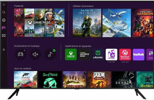 Samsung Smart Television 43" 4K UHD LED TU43CU7025KXXC HDR (2023)