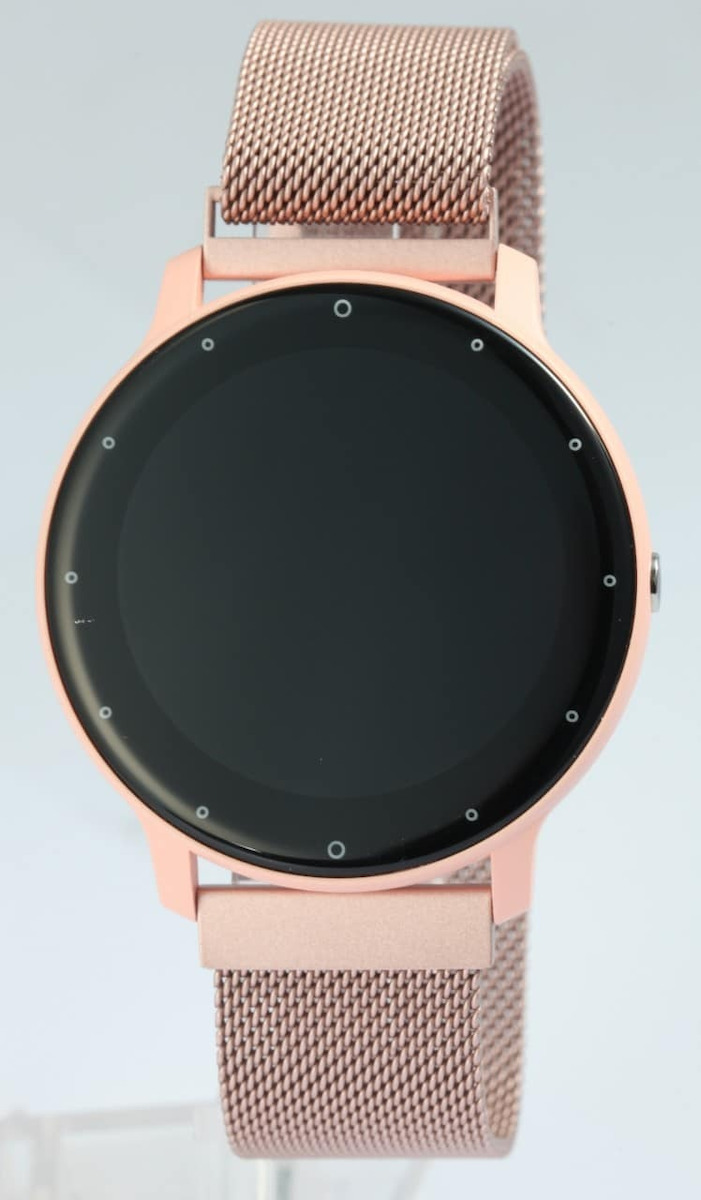 TimeTech 45mm Smartwatch with Heart Rate Monitor (Rose Gold) view 2