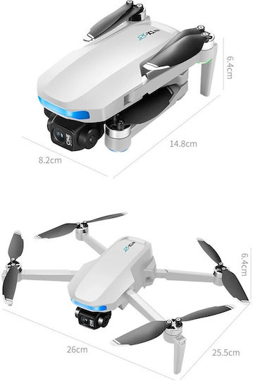 Drayven S-X1 Drone 5G with 4K Camera and Controller White view 7