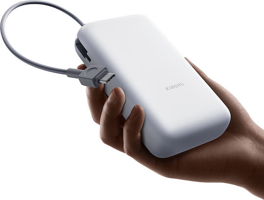 Xiaomi Power Bank 20000mAh 22.5W with USB-A Port and USB-C Port Light Gray view 2