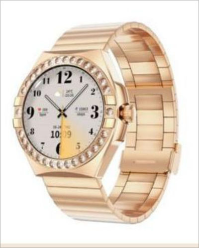 LG76 Mini Smartwatch (Gold) view 1