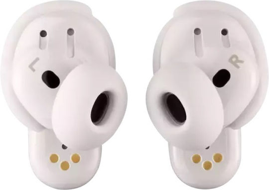 Bose QuietComfort Ultra Earbuds Bluetooth Handsfree Earphones with Sweat Resistance and Charging Case White Smoke vue 4