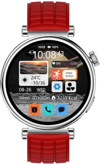 Z01 Mini Smartwatch (Red) view 2