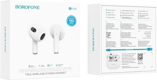 Borofone BW09 Sound Rhyme In-ear Bluetooth Handsfree Earphones with Charging Case Black vue 4