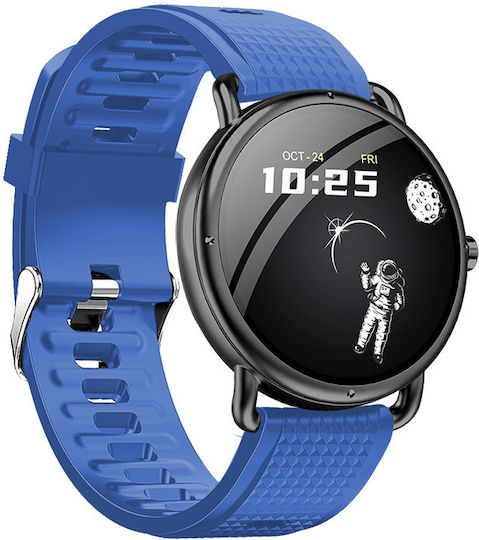 Bluetech Sh8 Smartwatch with Heart Rate Monitor (Black) vue 2