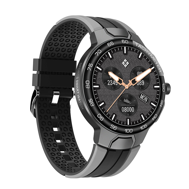 E15 Smartwatch with Heart Rate Monitor (Gray)