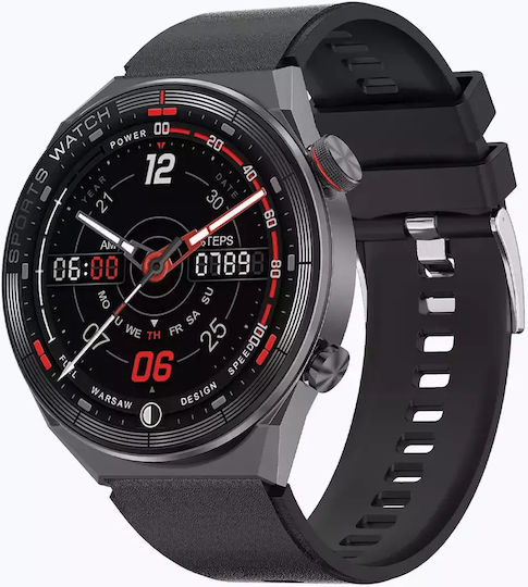 Watchmark Maverick Smartwatch with Heart Rate Monitor (Black) view 6