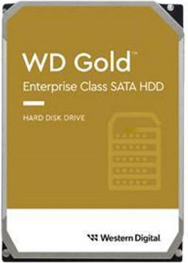 Western Digital Gold 20TB HDD Hard Drive 3.5" SATA III 7200rpm with 512MB Cache for Server / Recorder WD203KRYZ vue 3