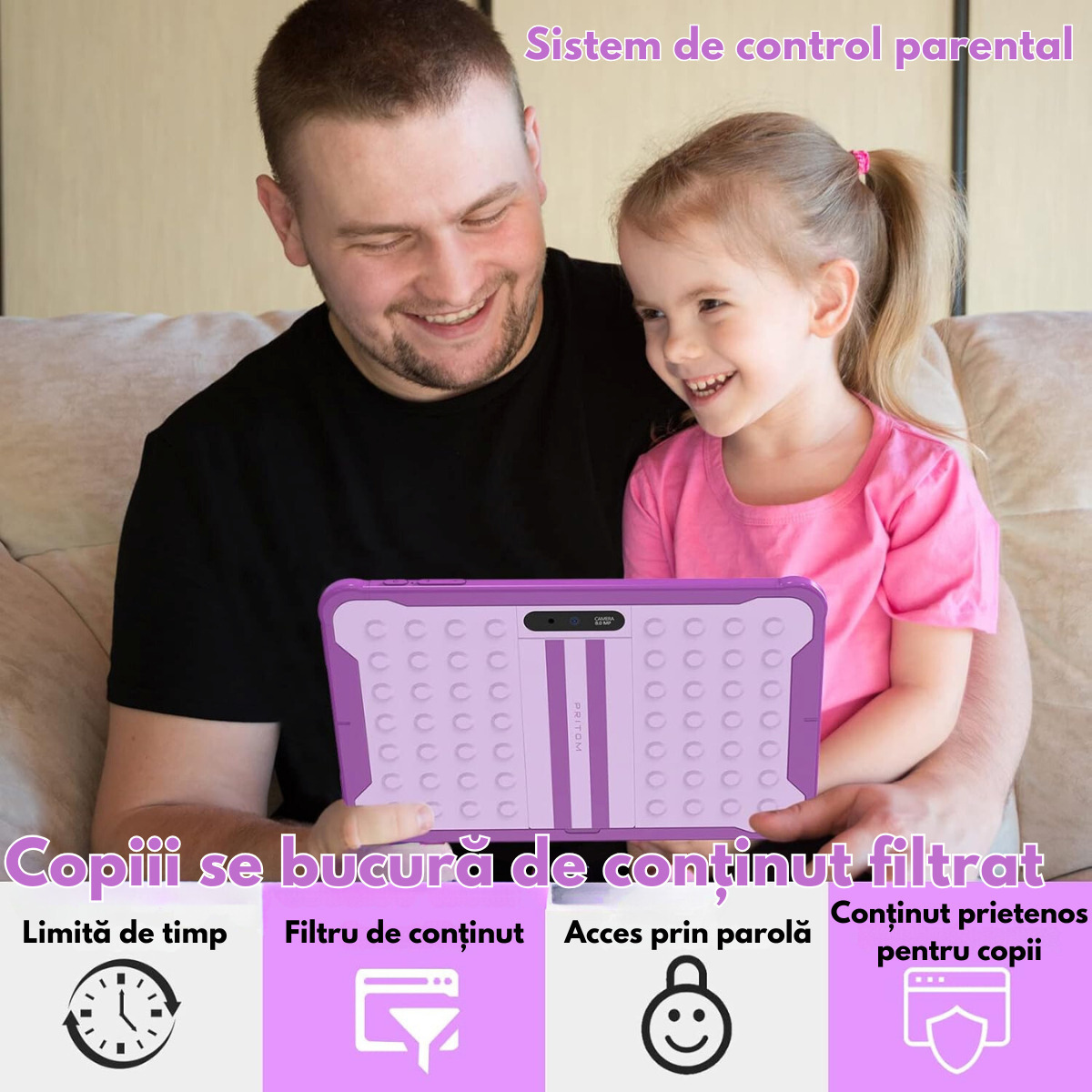 10" Tablet (2GB/64GB) Purple view 5
