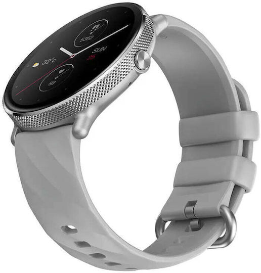Zeblaze GTR 3 Pro Smartwatch with Heart Rate Monitor (Silver) view 4