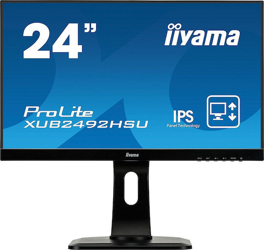 Iiyama ProLite XUB2492HSU IPS Monitor 23.8" FHD 1920x1080 with Response Time 5ms GTG