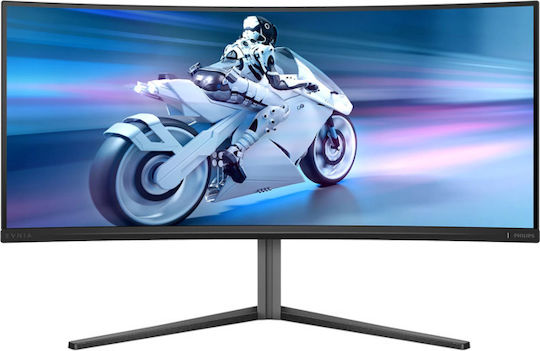 Philips Evnia 34M2C6500 Ultrawide QD-OLED HDR Curved Monitor 34" QHD 3440x1440 with Response Time 0.03ms GTG