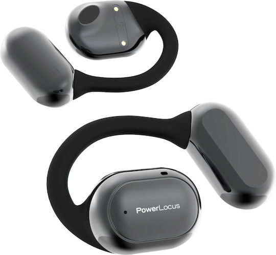 PowerLocus Free X In-ear Bluetooth Handsfree Earphones with Sweat Resistance and Charging Case Black view 6