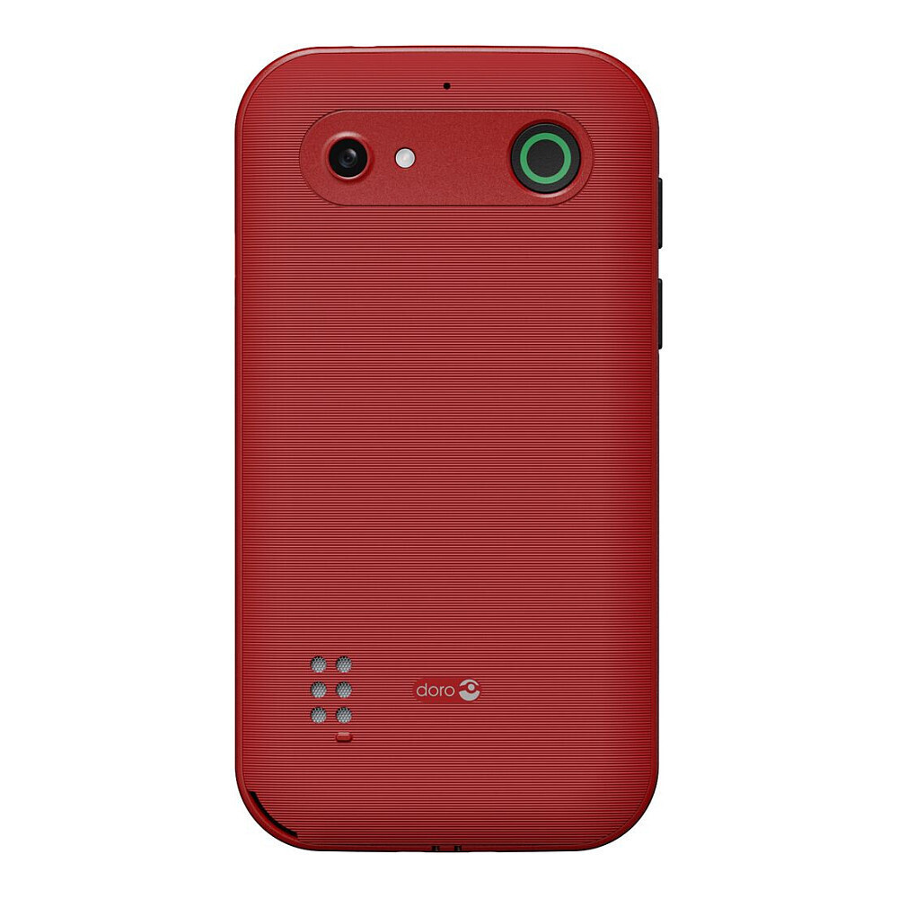 Doro Leva E10 Dual SIM Mobile Phone with Large Buttons Red – vizualizare 2