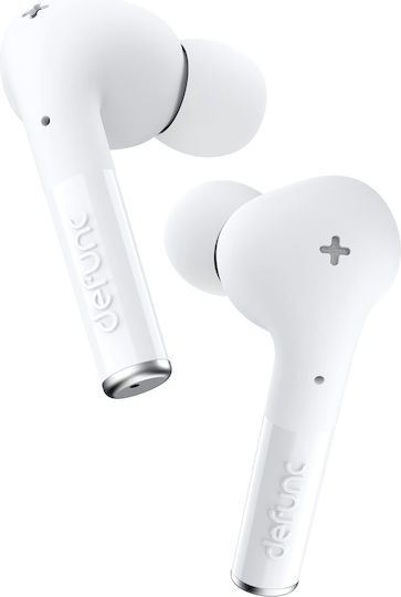 Defunc True Entertainment In-ear Bluetooth Handsfree Earphones with Charging Case White view 2