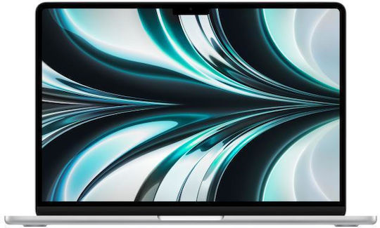 Apple MacBook Air 13.6" (2022) QHD+ (M2-8‑core/8GB/512GB SSD) Silver (US Keyboard) view 1