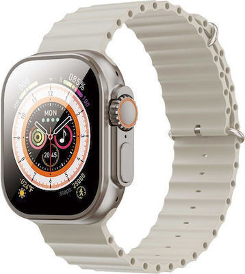 Smartwatch U9 with SIM (White) view 1
