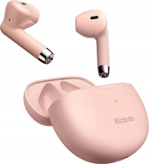 Mcdodo HP-2780 Earbud Bluetooth Handsfree Earphones with Charging Case Pink view 5
