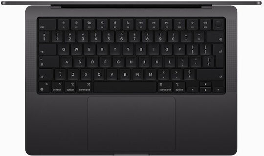 Apple MacBook Pro 14" (2023) 14.2" Retina Display 120Hz (M3-Pro 12-core/18GB/1TB SSD/19-Core) Space Black (International English Keyboard) view 2