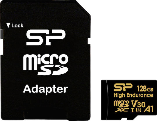 Silicon Power V30 microSDXC 128GB U3 V30 UHS-I 100MB/s With Adapter view 2