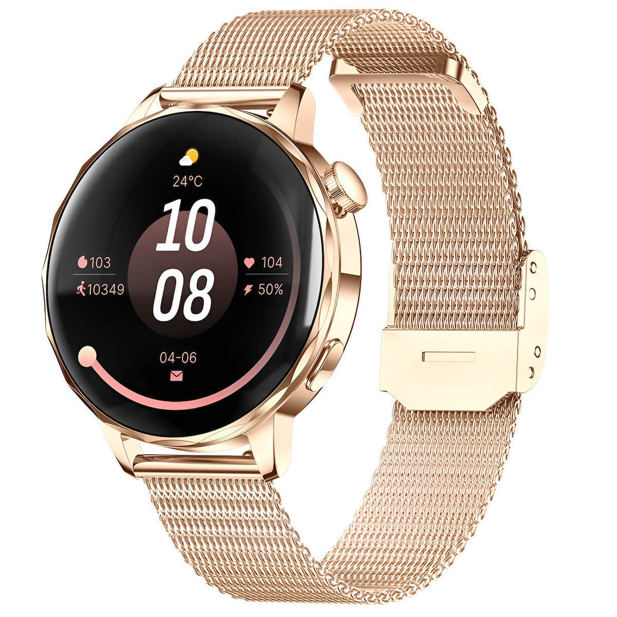 Smartwatch Microwear I220 Gold Steel view 1