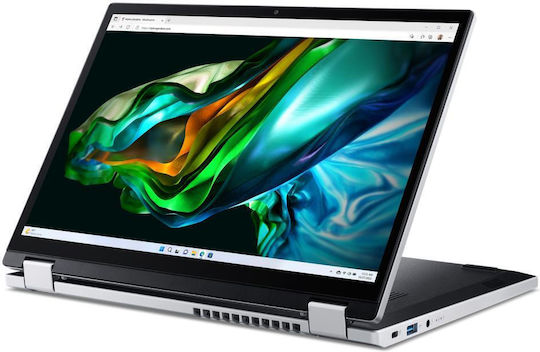 Acer Aspire 3 Spin A3SP14-31PT-39P6 14" IPS FHD Touchscreen (i3-N305/8GB/256GB SSD/W11 S) Silver (UK Keyboard) view 7