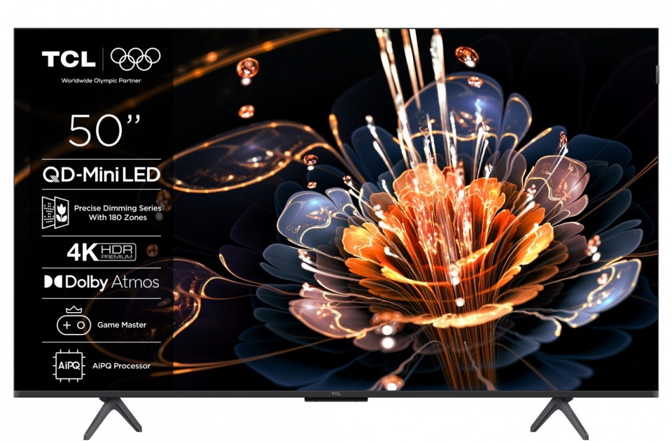 TCL Smart Television 50" 4K UHD Mini LED 50C61KS HDR (2025) view 1