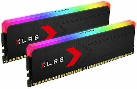 PNY XLR8 32GB DDR5 RAM with 2 Modules (2x16GB) and 6000 Speed for Desktop (MD32GK2D5600036XRGB) view 3