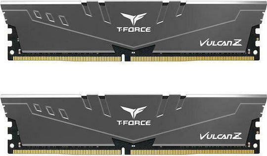 TeamGroup T-Force Vulcan Z DDR4 16GB RAM with 2x8GB Modules and Speed 3200 for Desktop TLZGD416G3200HC16FDC01