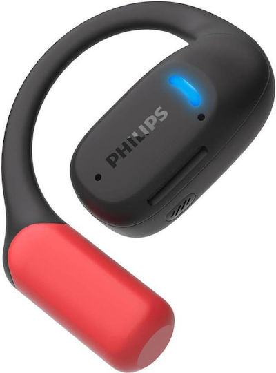 Philips TAA6709 Open Ear Bluetooth Handsfree Earphones with Sweat Resistance and Charging Case Black view 5