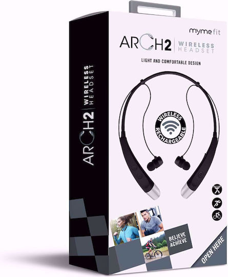 MyMe Arch 2 In-ear Bluetooth Handsfree Earphones with Sweat Resistance Black vue 6